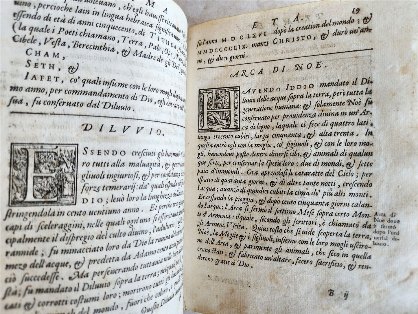 1574 ILLUSTRATED HISTORY of EMPIRES KINGDOMS & NATIONS antique VELLUM in Italian
