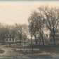 BELLEVILLE WI HOMES ANTIQUE REAL PHOTO POSTCARD RPPC