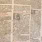 1557 LAW BOOK Corpus Juris Civilis CODICIS DN. IUSTINIANI antique FOLIO vellum