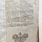 1751 BIBLE in FRENCH NEW TESTAMENT antique VELLUM BINDING