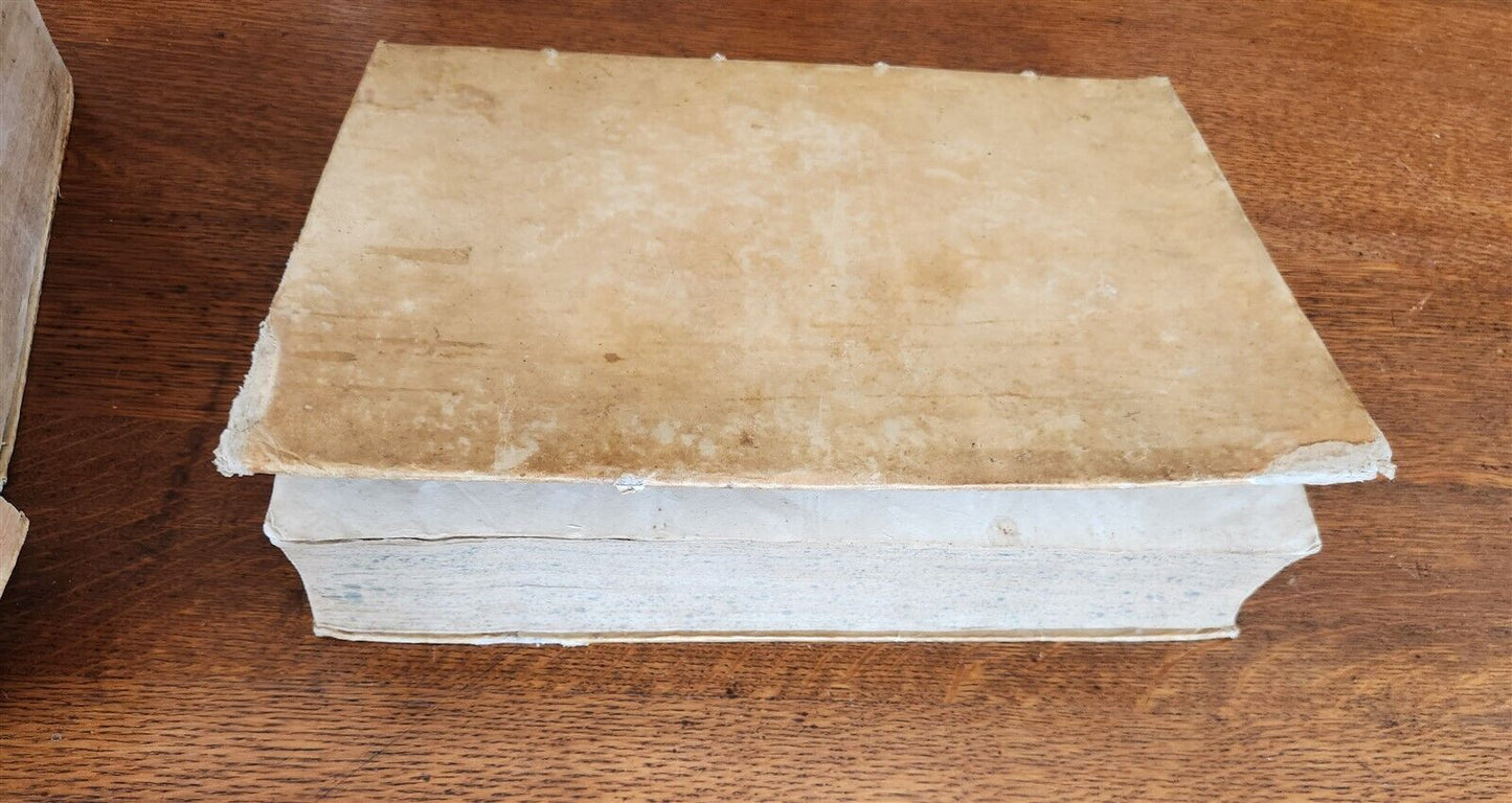 1556 LAW BOOK Corpus Juris Civilis DIGESTUM NOVUM antique MASSIVE FOLIO vellum