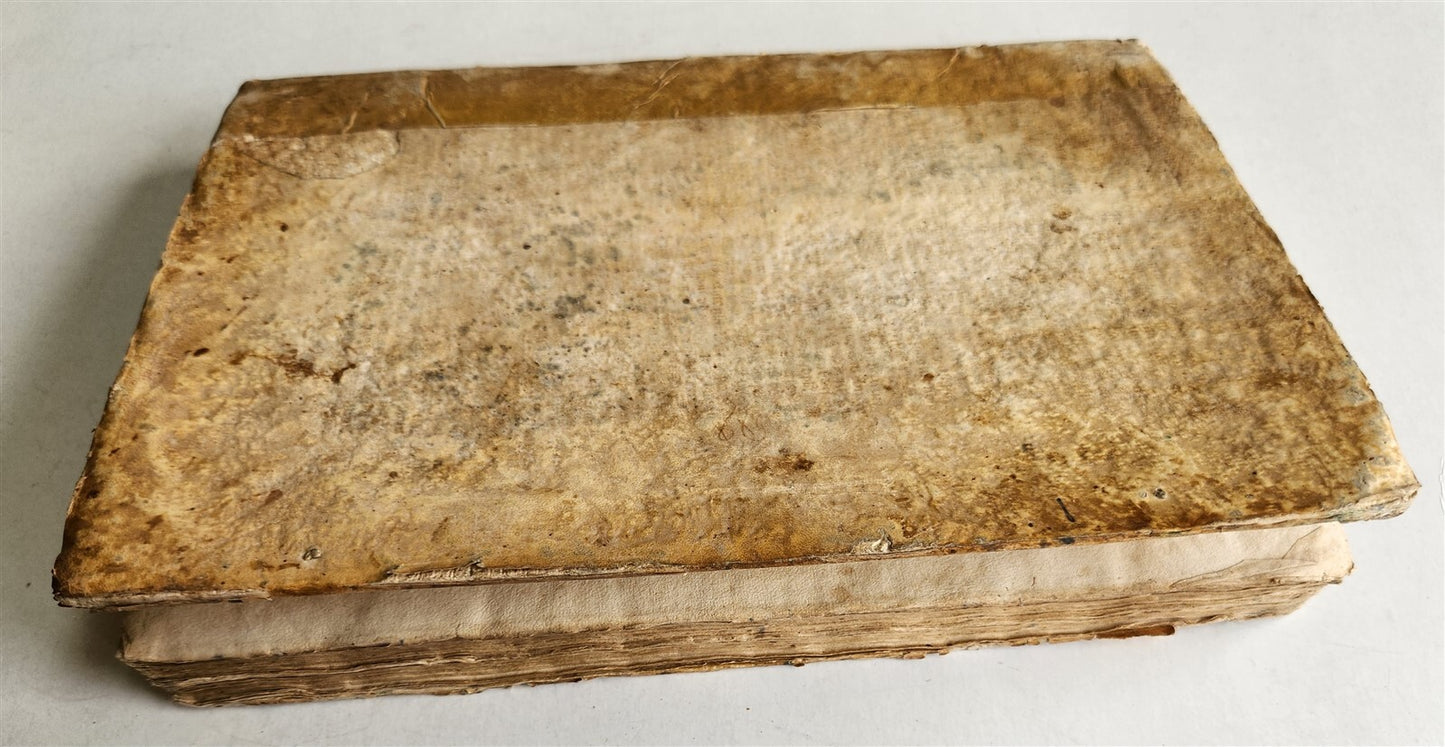 1548 ALDINE PRESS CICERO antique 16th CENTURY VELLUM BOUND FOLIO Aldus