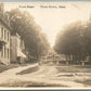 THREE RIVERS MA FRONT STREET ANTIQUE REAL PHOTO POSTCARD RPPC