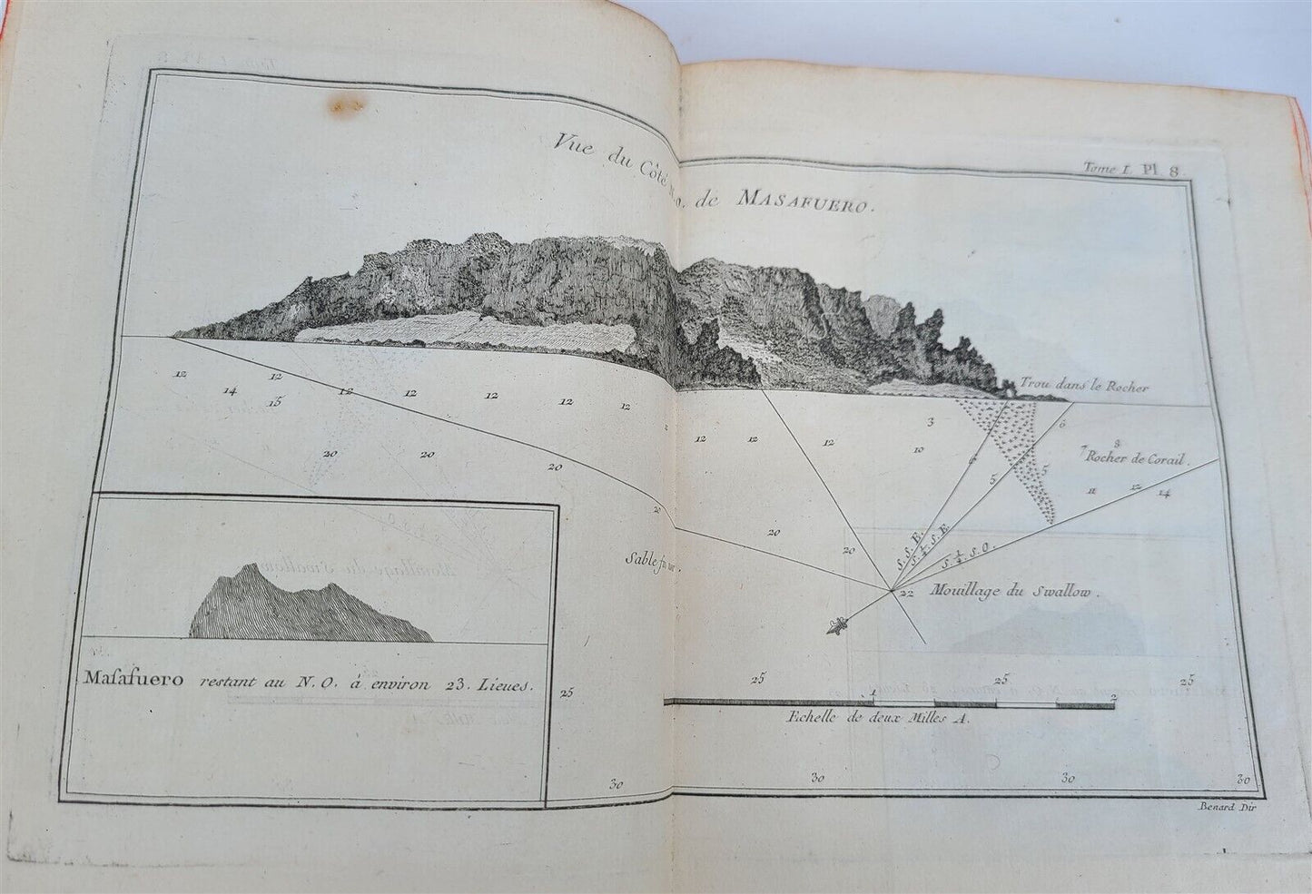 1774 VOYAGES of CAPTAIN COOK 4 vols plus ILLUSTRATED ATLAS antique in FRENCH