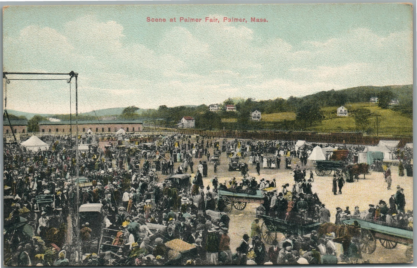 PALMER FAIR MA ANTIQUE POSTCARD