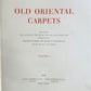 1926 OLD ORIENTAL CARPETS antique ILLUSTRATED FOLIO Austrian Art Industry Museum