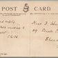 TOWER BRIDGE LONDON ANTIQUE POSTCARD w/ STAMP