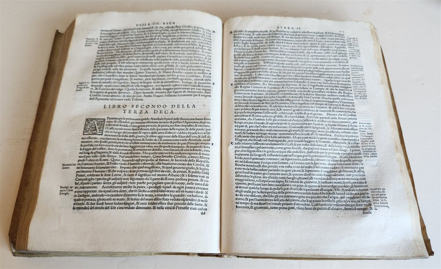 1562 LE DECHE T.LIVIO DELLE HISTORIE ROMANE GUINTI antique ROMAN HISTORY FOLIO