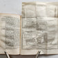 1751 HISTOIRE des VOYAGES VOL. 36 antique illustrated TRAVELS to INDIA