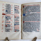 1519 BOOK of HOURS POST-INCUNABULA printed on VELLUM antique 16th CENTURY SCARCE
