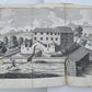 1742 HISTORY of ZURICH SWITZERLAND antique Memorabilia Tigurina VELLUM BOUND