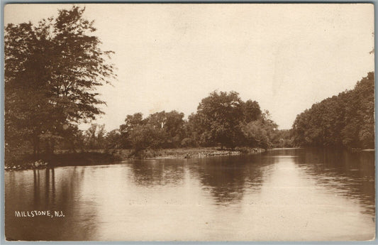 MILLSTONE NJ ANTIQUE REAL PHOTO POSTCARD RPPC