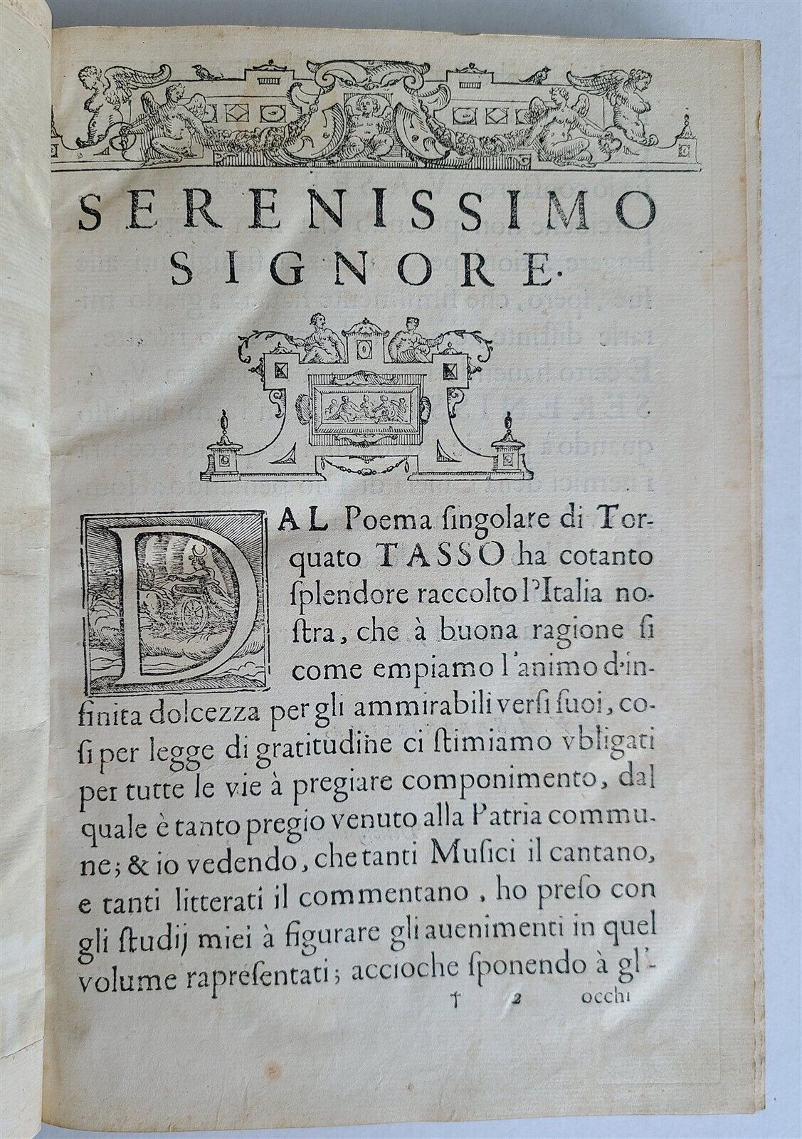 1617 TORQUATO TASSO La Gerusalemme liberata AMAZINGLY ILLUSTRATED antique FOLIO