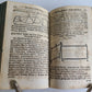 1739 ASTRONOMICAL METEOROGICAL WOMENS TRAVEL CALENDAR antique ILLUSTRATED