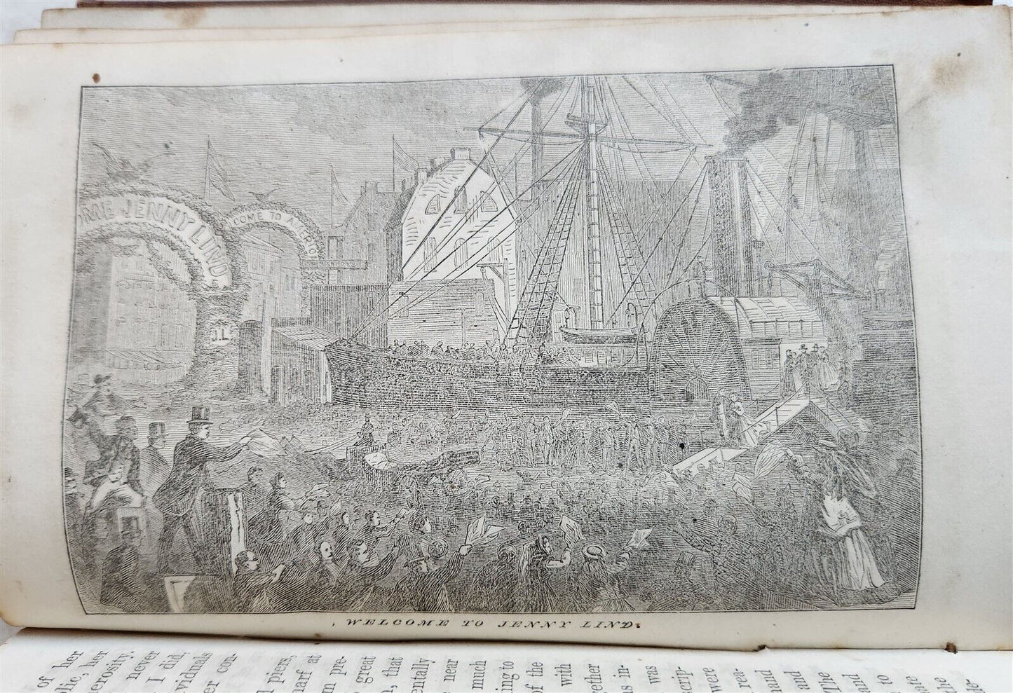 1871 STRUGGLES & TRIUMPHS 40 YEARS RECOLLECTION of P. BARNUM antique ILLUSTRATED