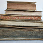 1754-1761 18th CENTURY BINDINGS - LOT of 5 VELLUM BOUND BOOKS antique