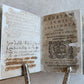 1596-1600 EMBLEMATA antique ILLUSTRATED w/ 270 WOODCUTS PLANTIN VELLUM BINDING