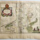 1640 MAP of LIMBURG NETHERLANDS by WILLEM BLAEU antique AUTHENTIC hand colored