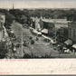 DELEVAN LAKE WI BUSINESS STREET ANTIQUE POSTCARD