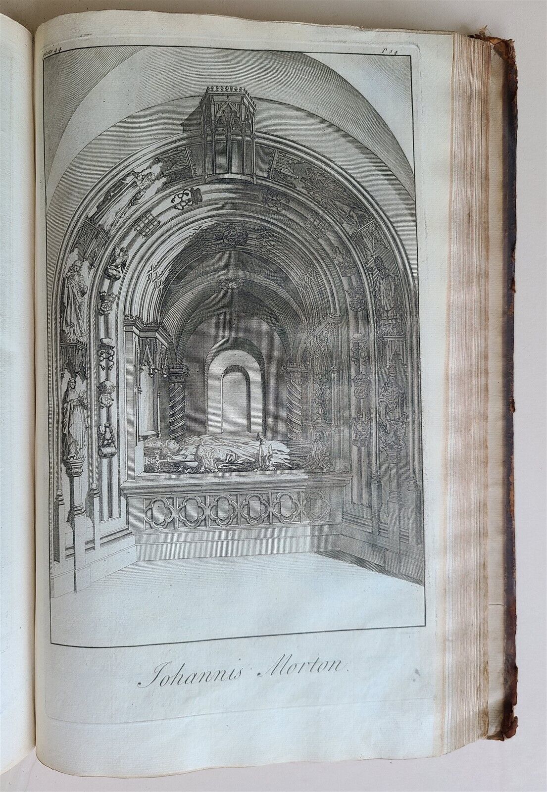 1755 DESCRIPTION HISTORY of CANTERBURY & YORK CHURCHES antique ILLUSTRATED FOLIO