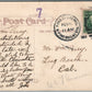 FONT DU LAC WI MAIN STREET ANTIQUE POSTCARD