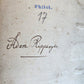 1564 COMMENTARIES by DOCTOR & ALCHEMIST MICHAEL TOXITES antique PIGSKIN 16th C.