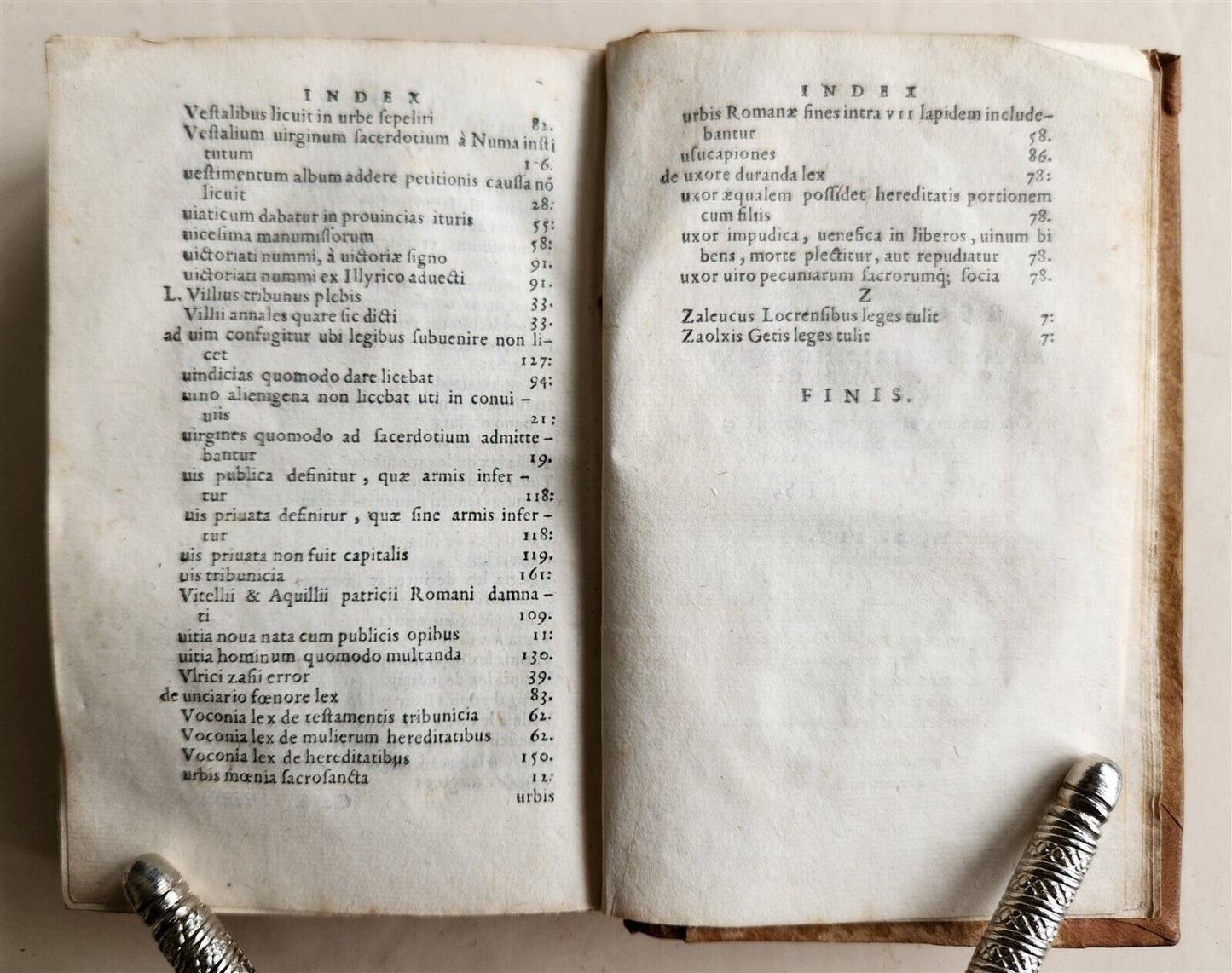 1559 ALDINE PRESS PAOLO MANUZIO antique 16th CENTURY Antiquitatum Romanarum