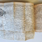 1740 ANTIQUITIES & GEOGRAPHY of GERMAN RIVERS antique ILLUSTRATED