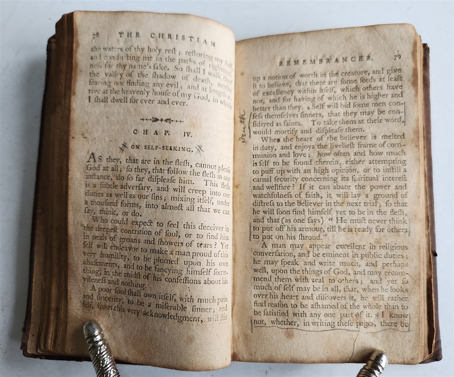 1791 THE CHRISTIAN REMEMBRANCER antique AMERICANA NEW YORK in ENGLISH