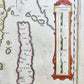 1640 DENMARK FUN FUNEN MAP by WILLEM BLAEU antique AUTHENTIC
