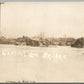 LIMA OH 1913 FLOOD CENTRAL AVE BRIDGE ANTIQUE REAL PHOTO POSTCARD RPPC