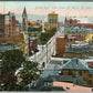 SCRANTON PA BIRDS EYE VIEW FROM YMCA BUILDING ANTIQUE POSTCARD