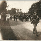 CLEVELAND OH MILITARY PARADE ANTIQUE REAL PHOTO POSTCARD RPPC
