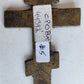 RUSSIAN BRONZE CRUSIFIX ICON 18th CENTURY antique CROSS RARE