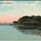 HONOLULU HI OUTRIGGER CLUB HOUSE ANTIQUE POSTCARD