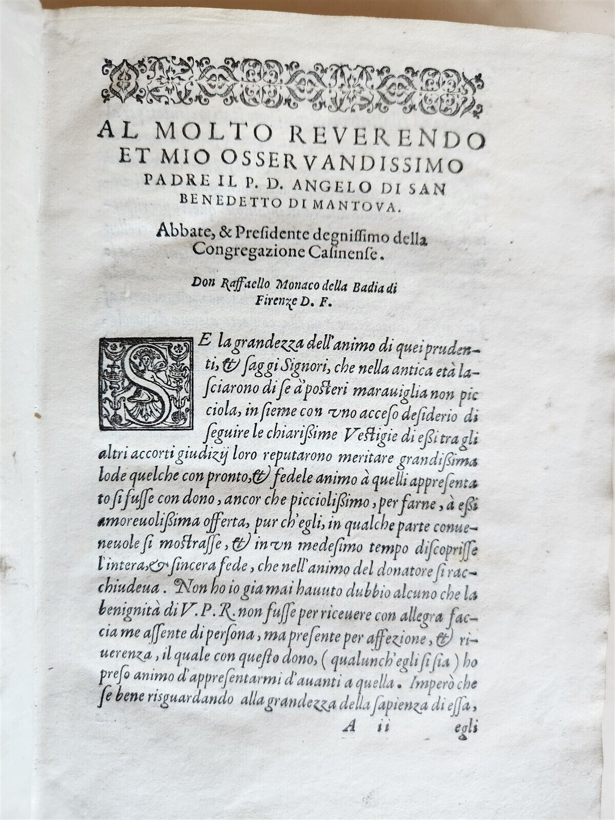 1572 DE SERMONI DI SAN CIPRIANO SAN BERNARDO & SANTO ANSELMO antique VELLUM