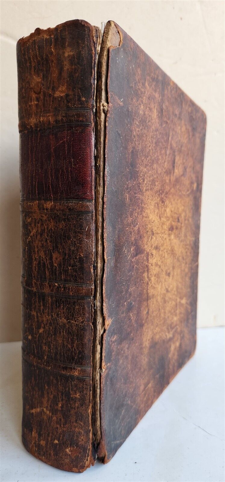 1820s BIBLE in ENGLISH antique AMERICANA Philadelphia ILLUSTRATED