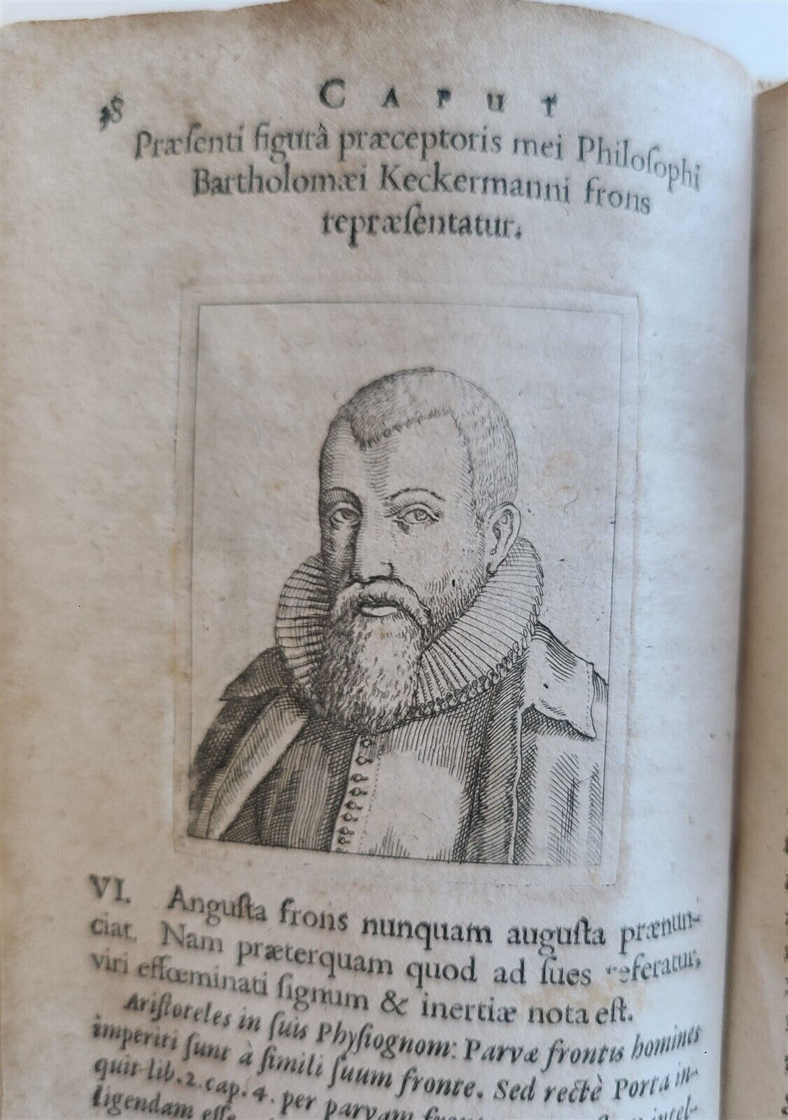 1615 METOPOSCOPIA & OPHTHALMOSCOPIA by SAMUEL FUCHS ILLUSTRATED antique 1st ed.