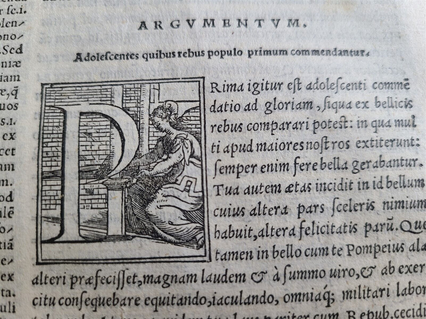 1548 ALDINE PRESS CICERO OFFICIORUM antique VELLUM BOUND 16th CENTURY FOLIO