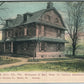 SWARTHMORE PA BIRTHPLACE OF BENJ. WEST ANTIQUE POSTCARD