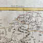 1782 Governi di Moscovia e Woronez antique MAP of RUSSIA MOSCOW & VORONEZH