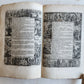 1651 PRAYER BOOK in FRENCH & LATIN BEAUTIFULLY ILLUSTRATED antique FINE BINDING