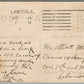 LANSDALE PA RICHARDSON AVE. ANTIQUE REAL PHOTO POSTCARD RPPC