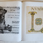 1943 ART ALBUM ANTIQUE BOOKS INITIALS ILLUSTRATED in GERMAN