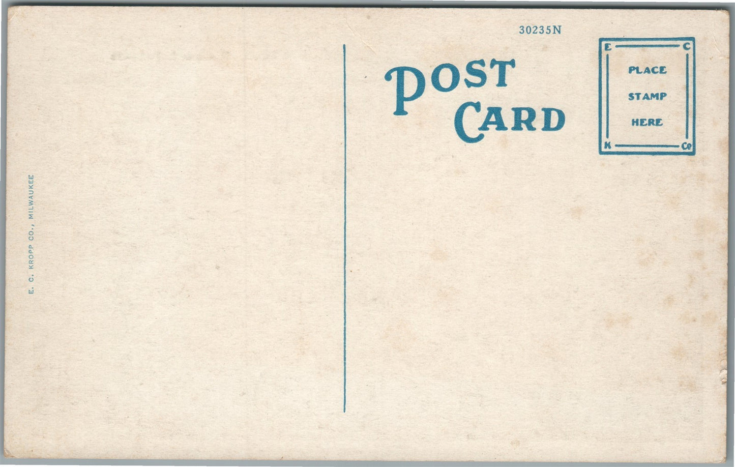 HAMMOND IN HOLMAN STREET ANTIQUE POSTCARD