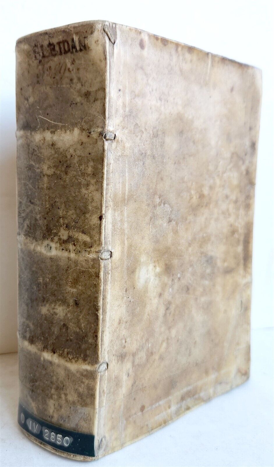 1558 HISTORY of REFORMATION by Johannes Sleidanus antique VELLUM BINDING