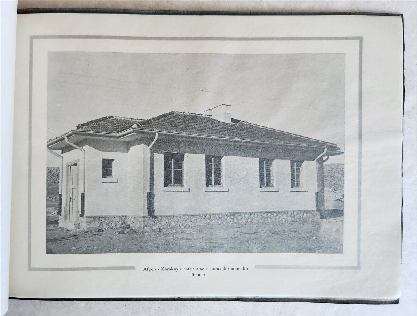 1935 TURKISH RAILWAYS MEMORIAL ALBUM antique FULLY ILLUSTRATED