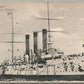 RUSSIAN SHIP CRUISER DIANA ANTIQUE POSTCARD