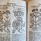 1744 THEATRUM BOTANICUM ILLUSTRATED GERMAN HERBAL antique PIGSKIN BOUND FOLIO