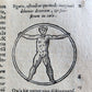 1574 ARISTOTLE 6 VOLS SET ILLUSTRATED antique VELLUM BINDINGS MANUSCRIPT SPINES
